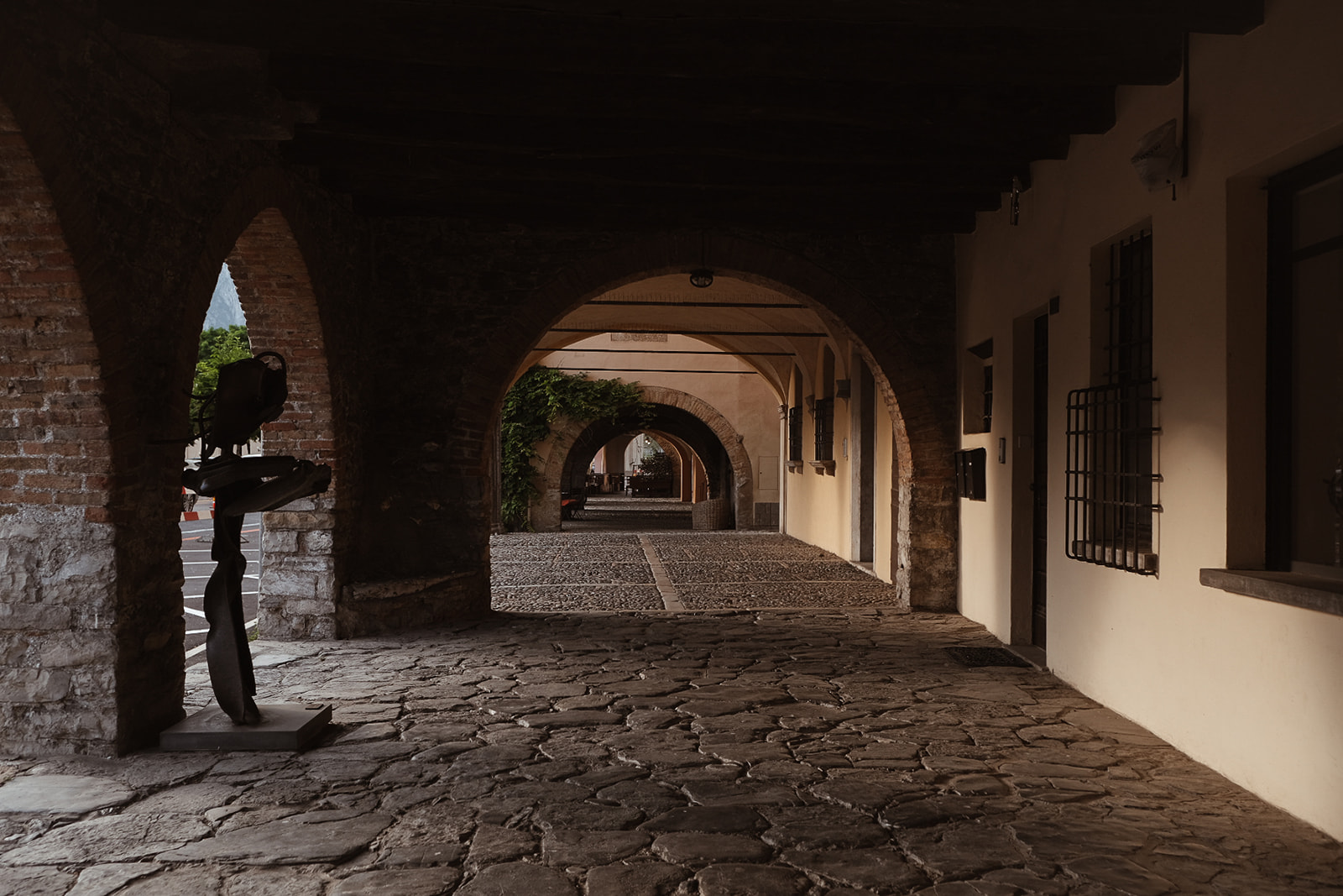 Bissone Bissone rue Tessin