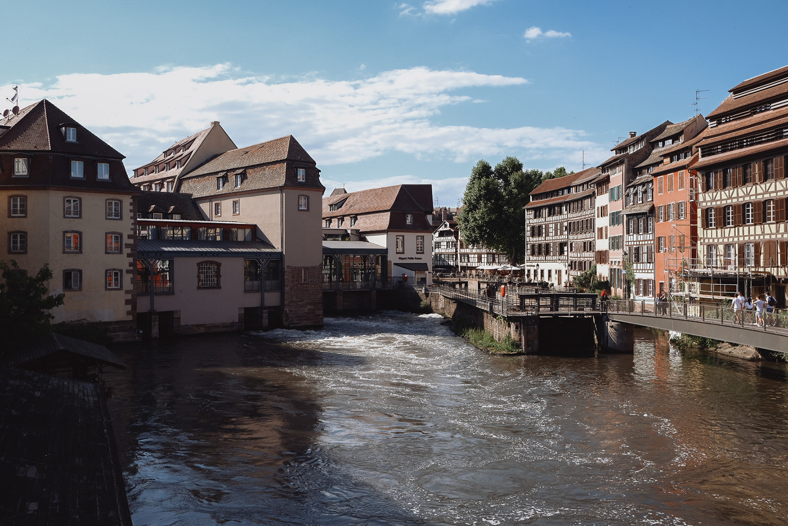 Strasbourg maisons du quartier de la petite france dans la ville de Strasbourg
