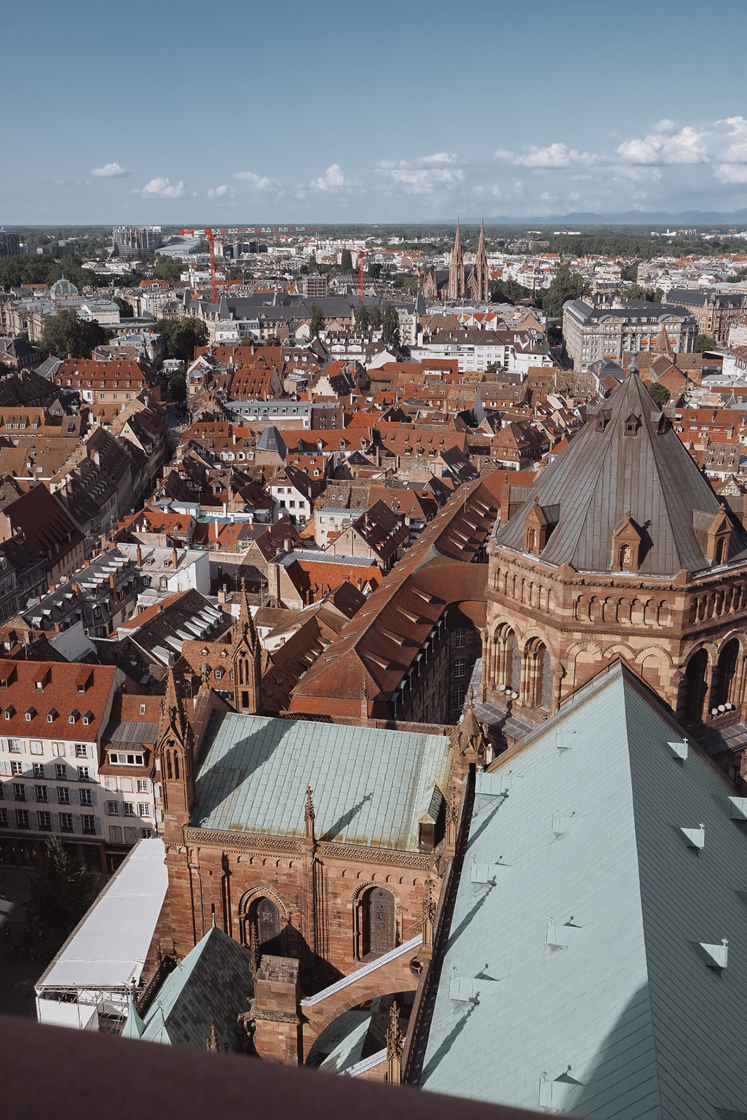 Strasbourg Maisons et Cathedrale de Strasbourg