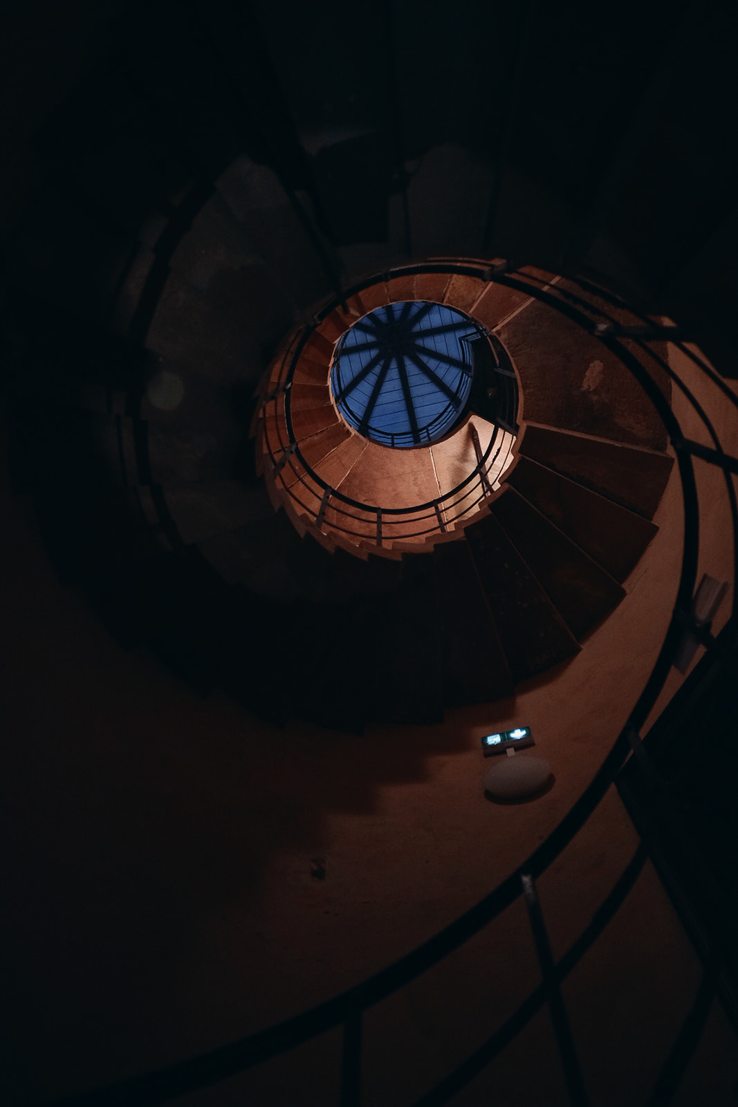 Strasbourg escalier dans le chateau d'eau du musee vodou de Strasbourg