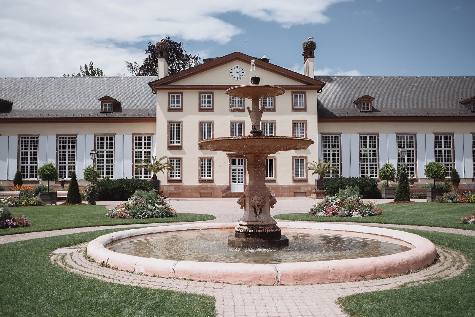 Strasbourg pavillon de josephine dans le parc de l'orangerie a Strasbourg