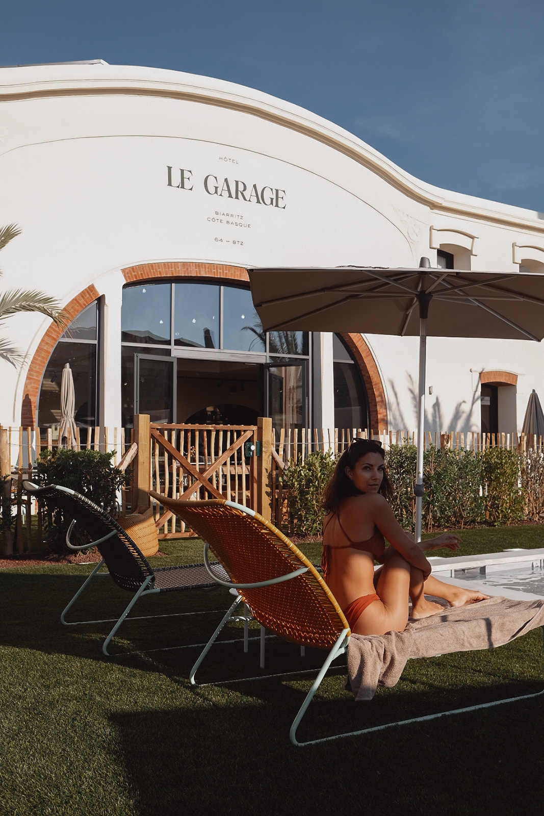 Hôtel le Garage Biarritz-hotel-le-garage-piscine