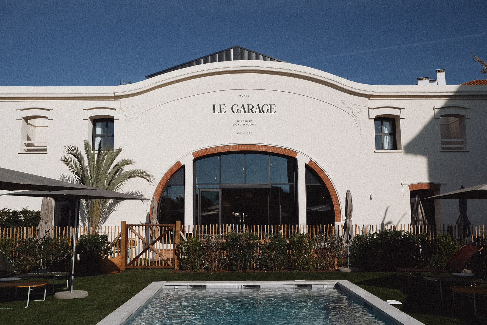 Hôtel le Garage Biarritz-hotel-le-garage-piscine