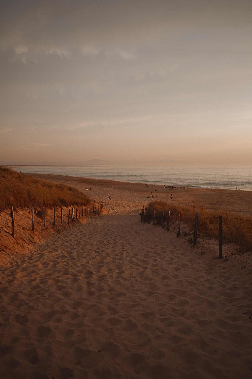 Seignosse Seignosse-plage-coucher-de-soleil